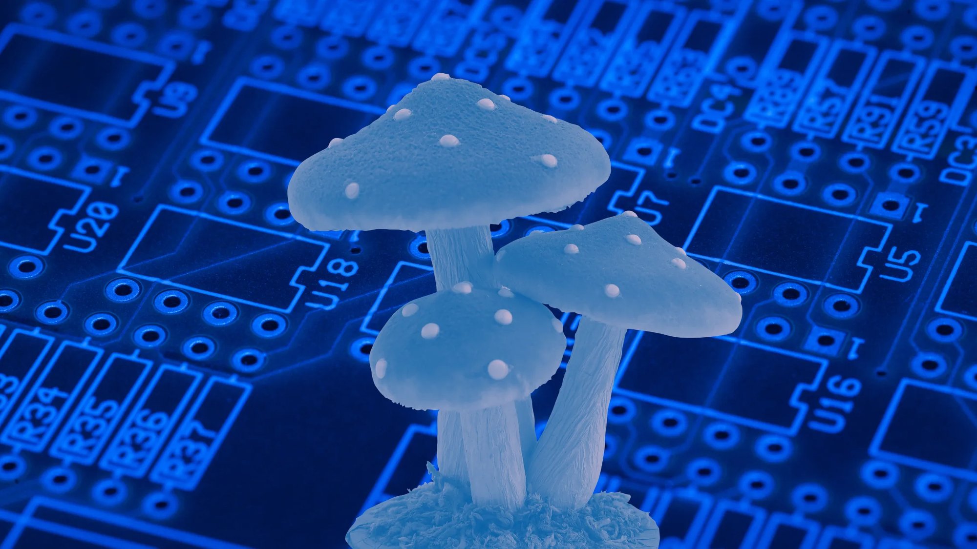 Electronic circuits new ingredient_ Mushroom as a potential substrate!